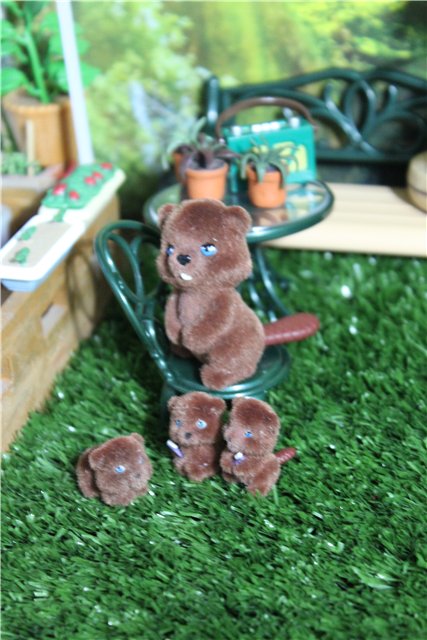 Коллекция флоковых игрушек