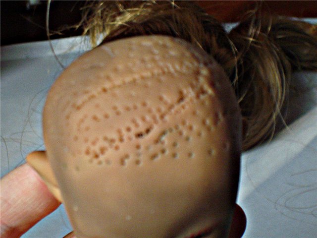 Прошивка волос китайскому испанцу)) (фото 3)