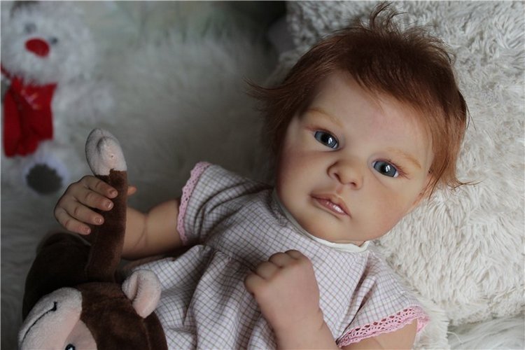 Моя серьезная малышка реборн Оуэн