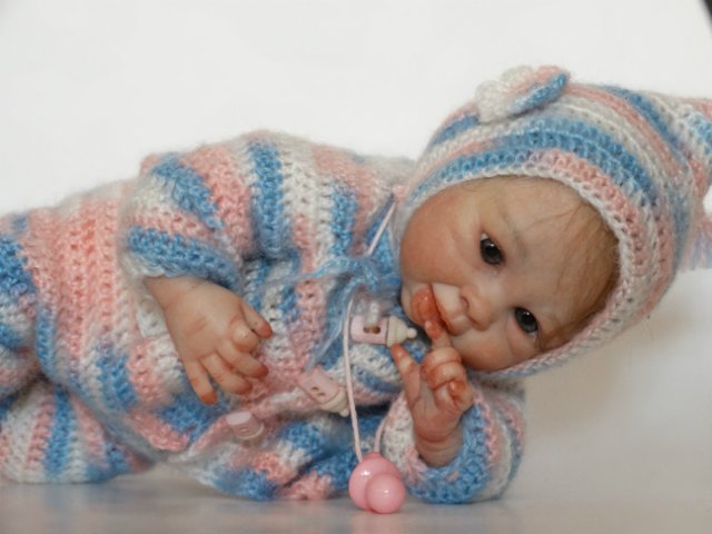 Капочка в новом наряде — Куклы Реборн (Reborn): домашние фото