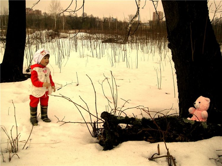 Как мы искали ручейки. Лерочка – коллекционная кукла Sissel Skille