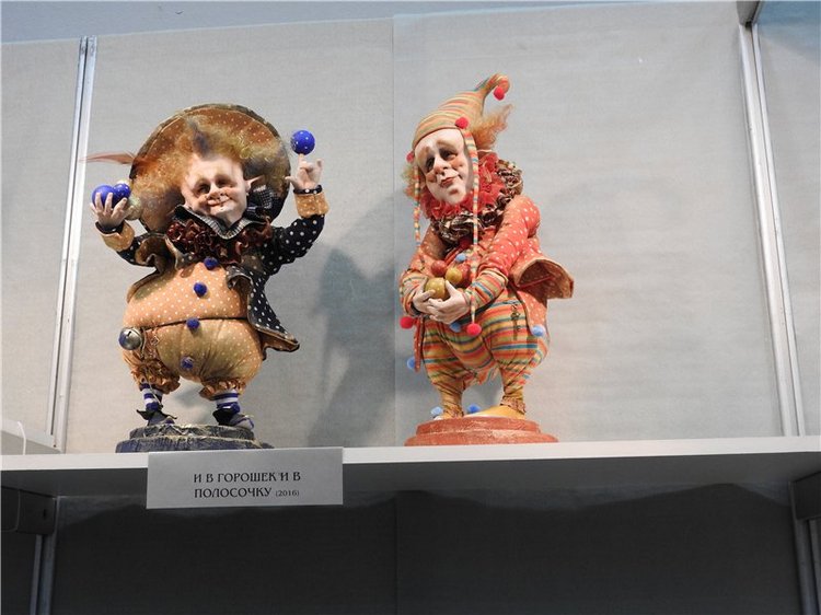 Экскурсия в страну чудес… Авторская кукла. Москва, Тишинка 2016