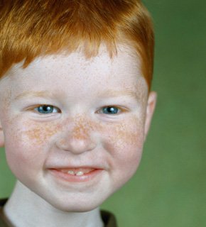 В твоей улыбке прячутся мечты... О, милый рыжик, кто же ты