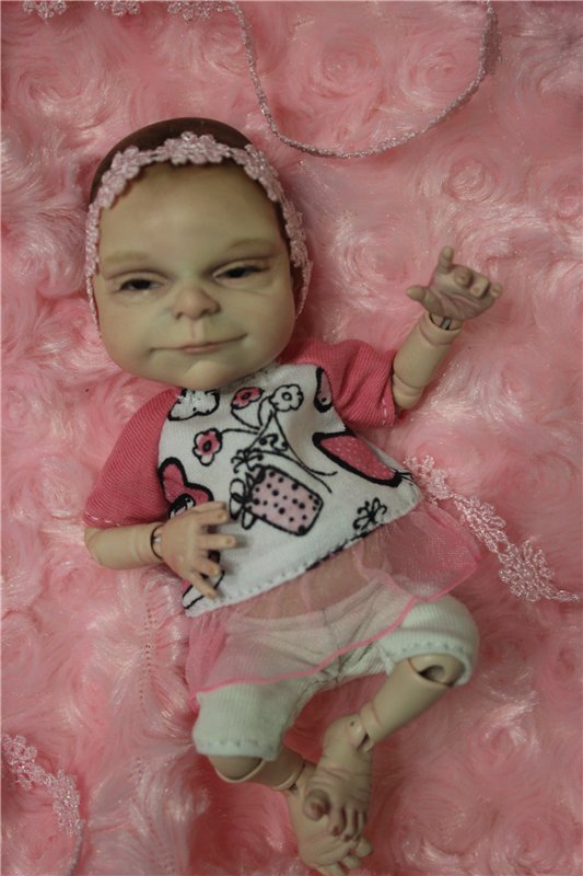 Приехала моя лялька от Лели Дубровиной - первые быстрофото с дороги (фото 4)