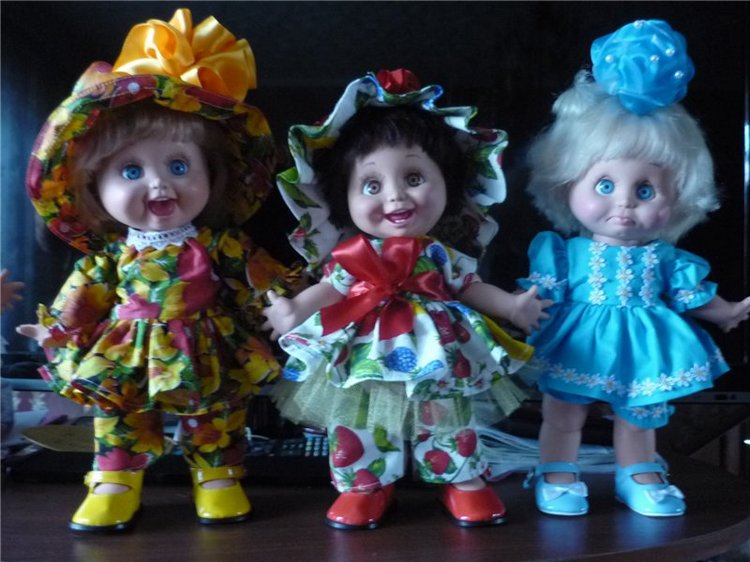 Наши обновочки. Фейсинки — Куклы Galoob Baby Face (Фейсинки): винтаж 90 (фото 7)