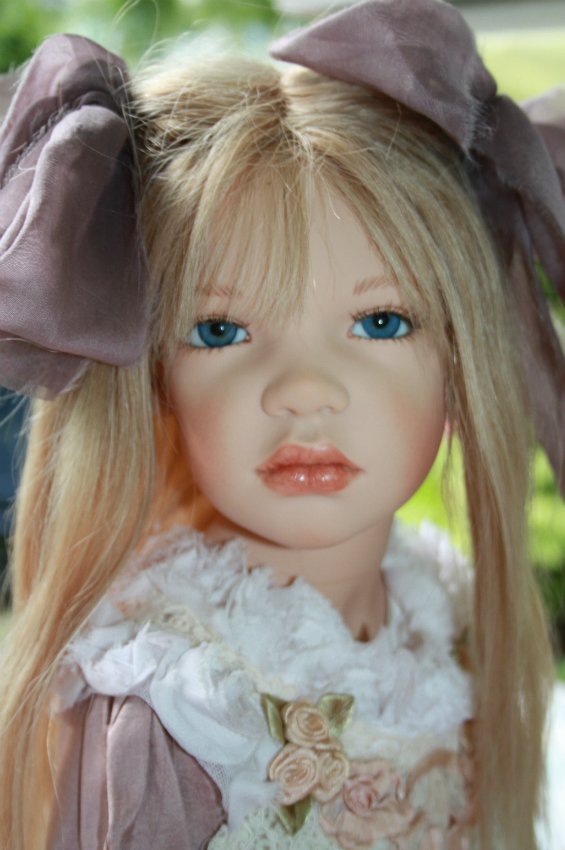 Марусина прогулка по саду. Коллекционная кукла от Zofia & Henry Zawieruszynski