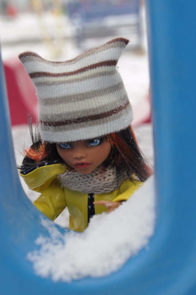 Первый снег — ООАК Monster High и Ever After High: репейнт