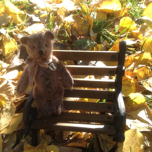 Мой первый мишка Тедди! Фотосессия с Синой от A. Himstedt