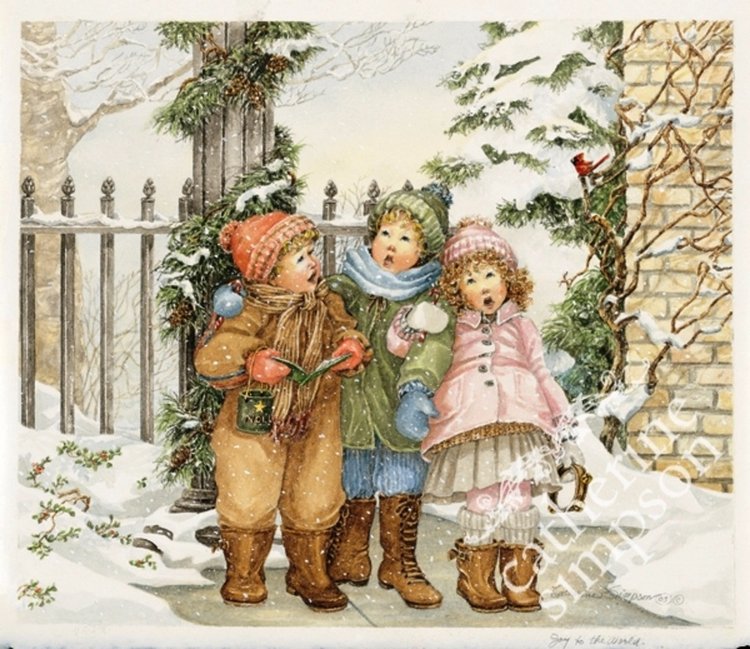 ТРОГАТЕЛЬНЫЕ ИЛЛЮСТРАЦИИ CATHERINE SIMPSON (КЭТРИН СИМПСОН)