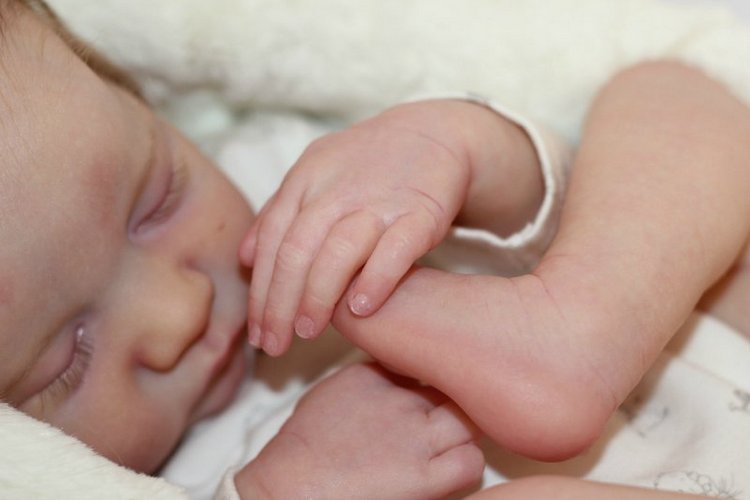 Мальчик-заичик, Левушка, кукла реборн Беспаловои Жанны