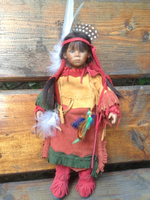 Девочка Индеец Дернеа - Kleine Dernea Himstedt Club 2005 год (фото 8)