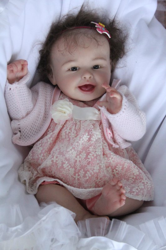 Девочка Весна, кукла-реборн Элины Кудрявцевой