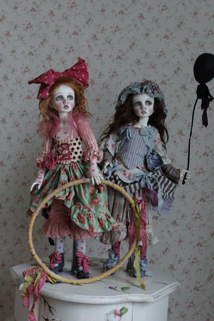 Небесные создания ООАК Val Zeitler by Dollstown - в стиле steampunk