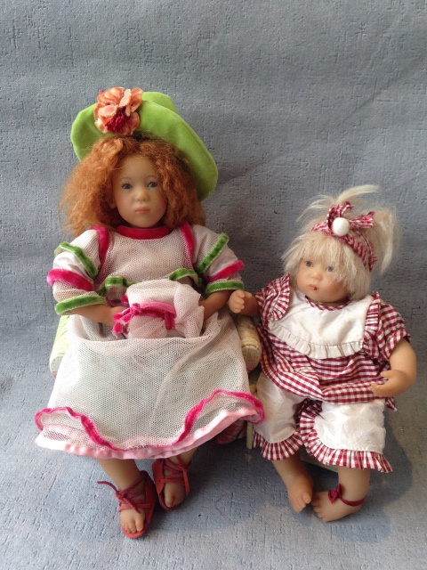 Забавные клубные коллекционные куколки от A. Himstedt - Мирте, Кати, Лизхен (фото 2)