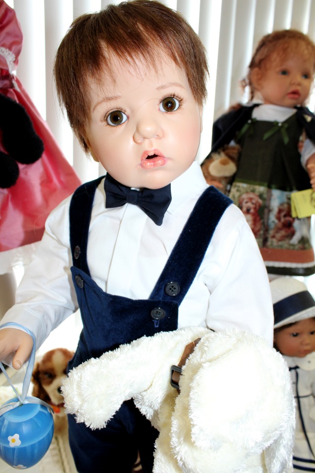 Пасхальная встреча в магазине кукол Гюнзел. Новая коллекция из резин 2017. Mila i Robin (фото 4)