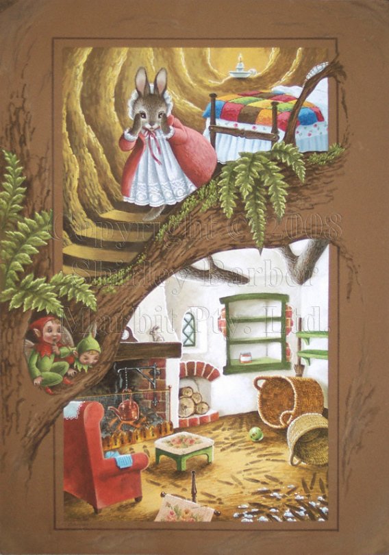 Мир эльфов и фей от Ширли Барбер (SHIRLEY BARBER)