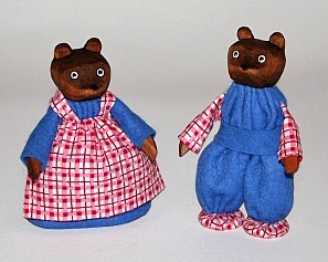 Куклы из дерева по семейной традиции Lotte Sievers-Hahn dolls, Лотты Сиверс-Хан