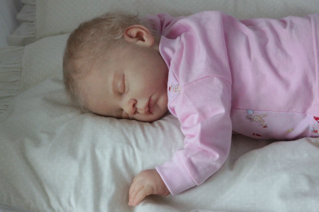 Белокурый ангел - Ребекка 2. Куклы реборн Виктории Вишни