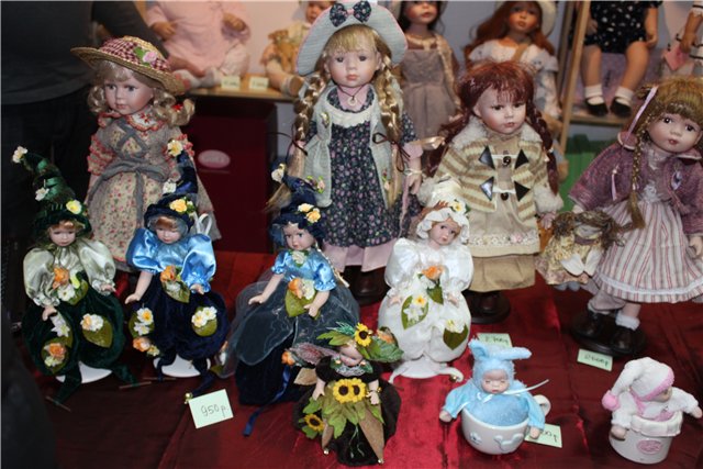 Выставка коллекционных кукол и медведей Тедди «Вернисаж кукол» 2013 в Воронеже