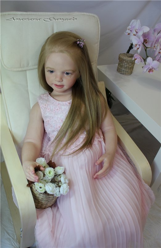 Святослава. Мой светлый ангел. Кукла реборн Анастасии Гангало (фото 2)