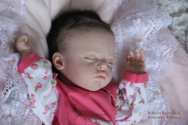 Моя лапушка Коко... Куколка реборн Виктории Вишни