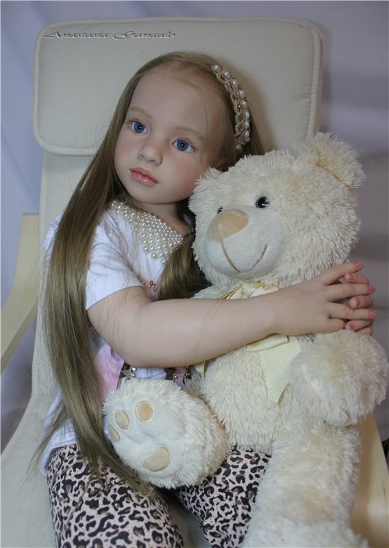 Ангелов много ни бывает. Ангелина. Кукла реборн Анастасии Гангало