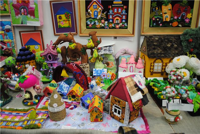 Выставка на Тишинке "ГРАНД ТЕКСТИЛЬ" 2014. Страна Мастеров. Текстильные игрушки, куклы, авторская одежда (фото 2)