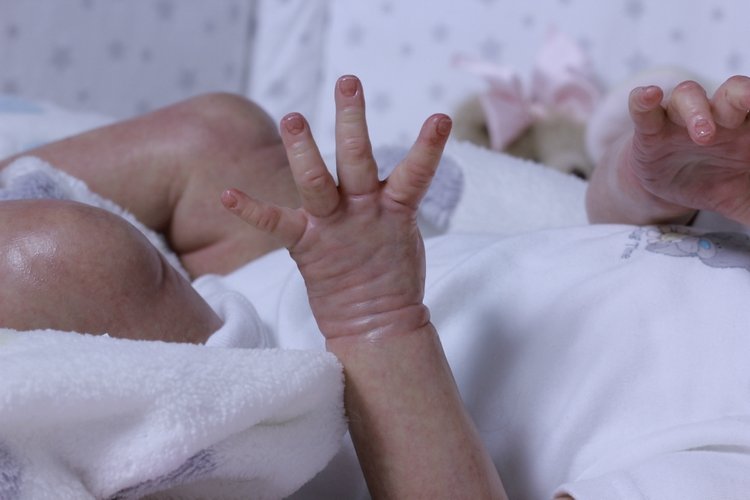 Моё предновогоднее чудо, моя Карлотта. Кукла реборн Олеси Венгер