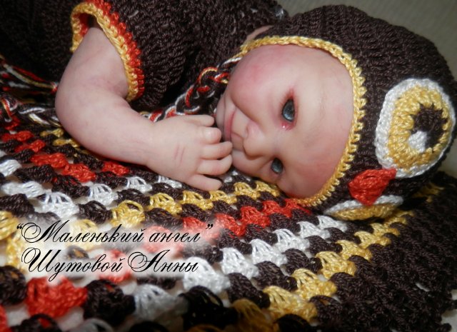 Малышок Филиппок. Кукла реборн Шутовой Анны (фото 4)