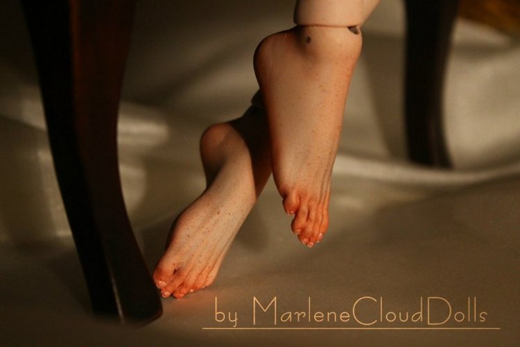 Новая девушка, авторская кукла Гая