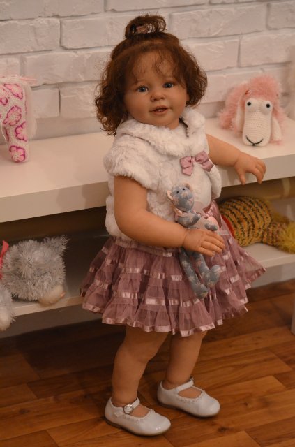 Долгожданная кукла реборн Кети-Мари