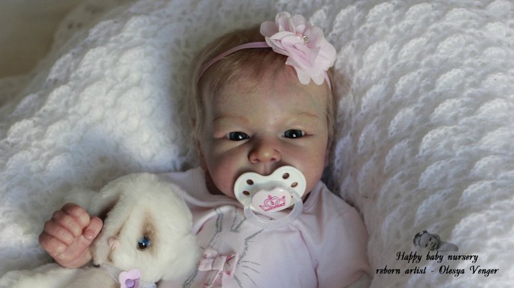 Аня, Анечка, Анюта. Кукла реборн Олеси Венгер (фото 9)