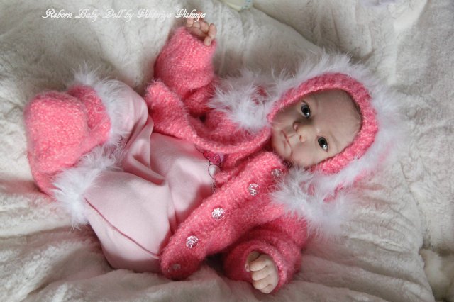 Моя малышка из нового молда Matis от Gudrun Legler. Куколка реборн Виктории Вишни