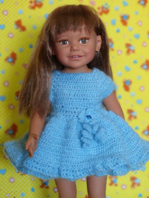 Голубое наваждение или много мохеровой пряжи