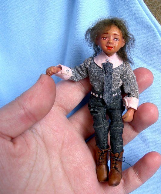 Марк и Жени, авторские куклы (фото 6)