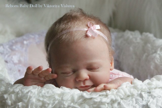 Крохотулька Angeli от Elisa Marx. Куколка реборн Виктории Вишни