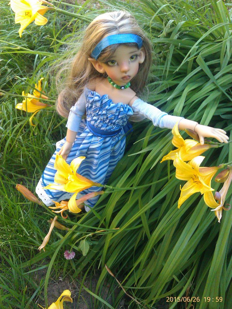 Дачные зарисовки — Куклы Kaye Wiggs (Кайе Виггс): авторские BJD (БЖД) (фото 4)