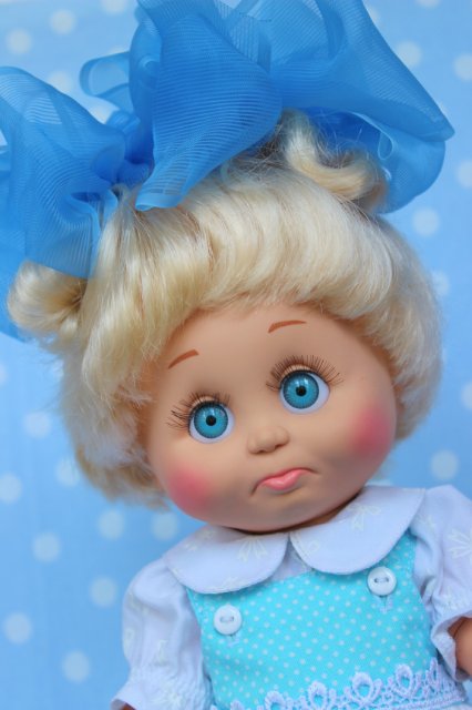 А у нас новый нарядик) — Куклы Galoob Baby Face (Фейсинки): винтаж 90 (фото 2)