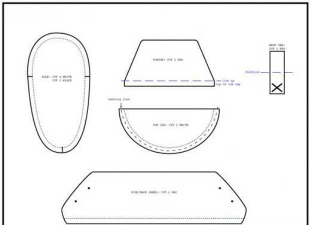 Стильные ботинки для близняшек кукол Рен и Ран. МК от Таниты