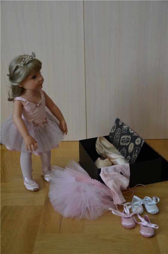 Балерина Хлоя или наше участие в конкурсе "Кукла и питомец" (фото 9)