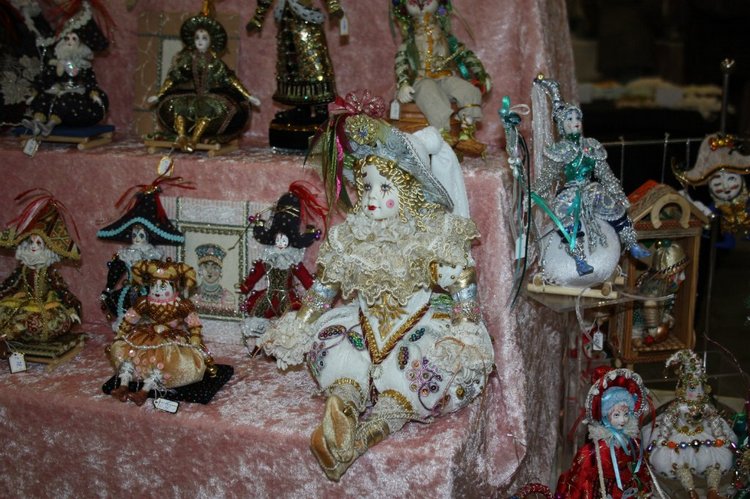 Выставка кукол, мишек тедди, кукольных домиков и миниатюры в Нидерландах 24-25 октября 2015 год. Часть третья - антикварки