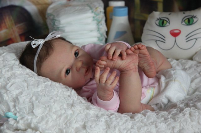 Малышка Кармен. Куколка реборн Виктории Вишни