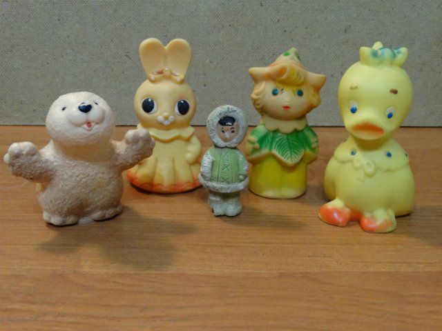 Друзья детства — Игрушки СССР и советского детства: резиновые