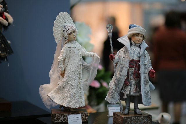 Великолепие выставки "Искусство Куклы" 11 декабря 2015 г