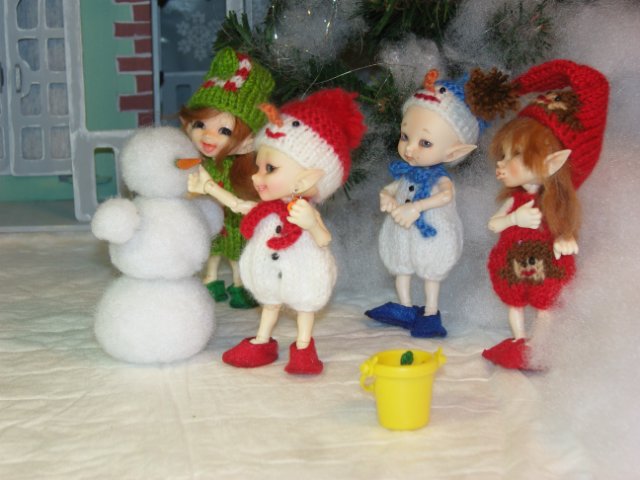 Зимние истории от Таниты. История 2 "Снеговик"