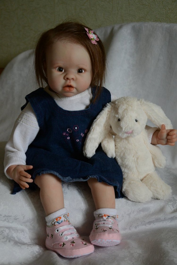 Реборн малышка, чудо под Новый год (фото 6)