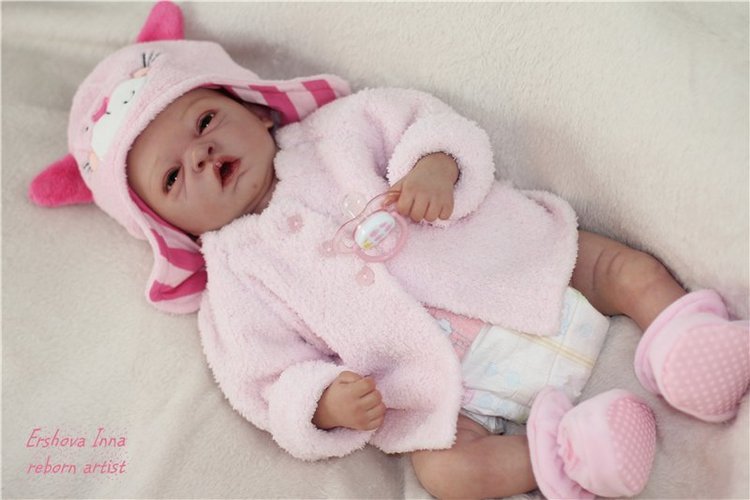 Кукла реборн Инны Ершовой Элоди. Reborn Elodie by Evelina Wosnjuk (фото 7)