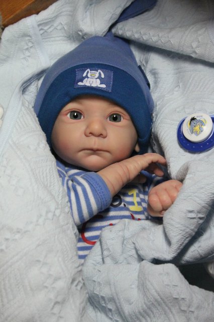 Малышок кукла-реборн Элины Кудрявцевой