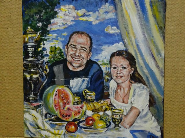 Живопись и рисунки — Другие хобби и увлечения: сад (фото 8)