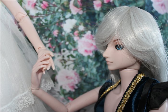 Принц-воин с невестой. Шарнирные куклы "Звезды подиума" новой волны